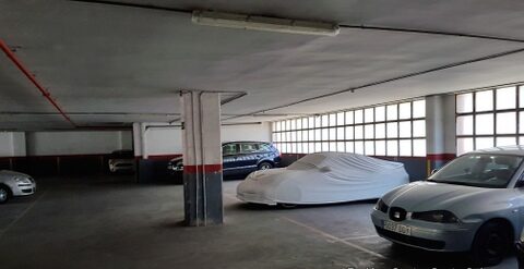 Sobre el parking