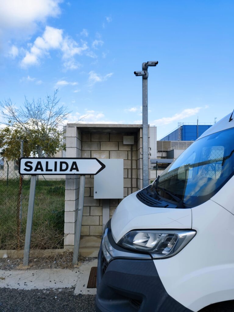 Acceso al parking